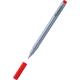 Μαρκαδόρος γραφής FABER CASTELL Grip Finepen 0.4mm Κόκκινο-Πορτοκαλί (Κόκκινο ανοιχτό)